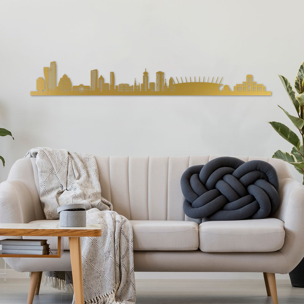 Vancouver Gold Skyline By Siluet Modern Livingroom