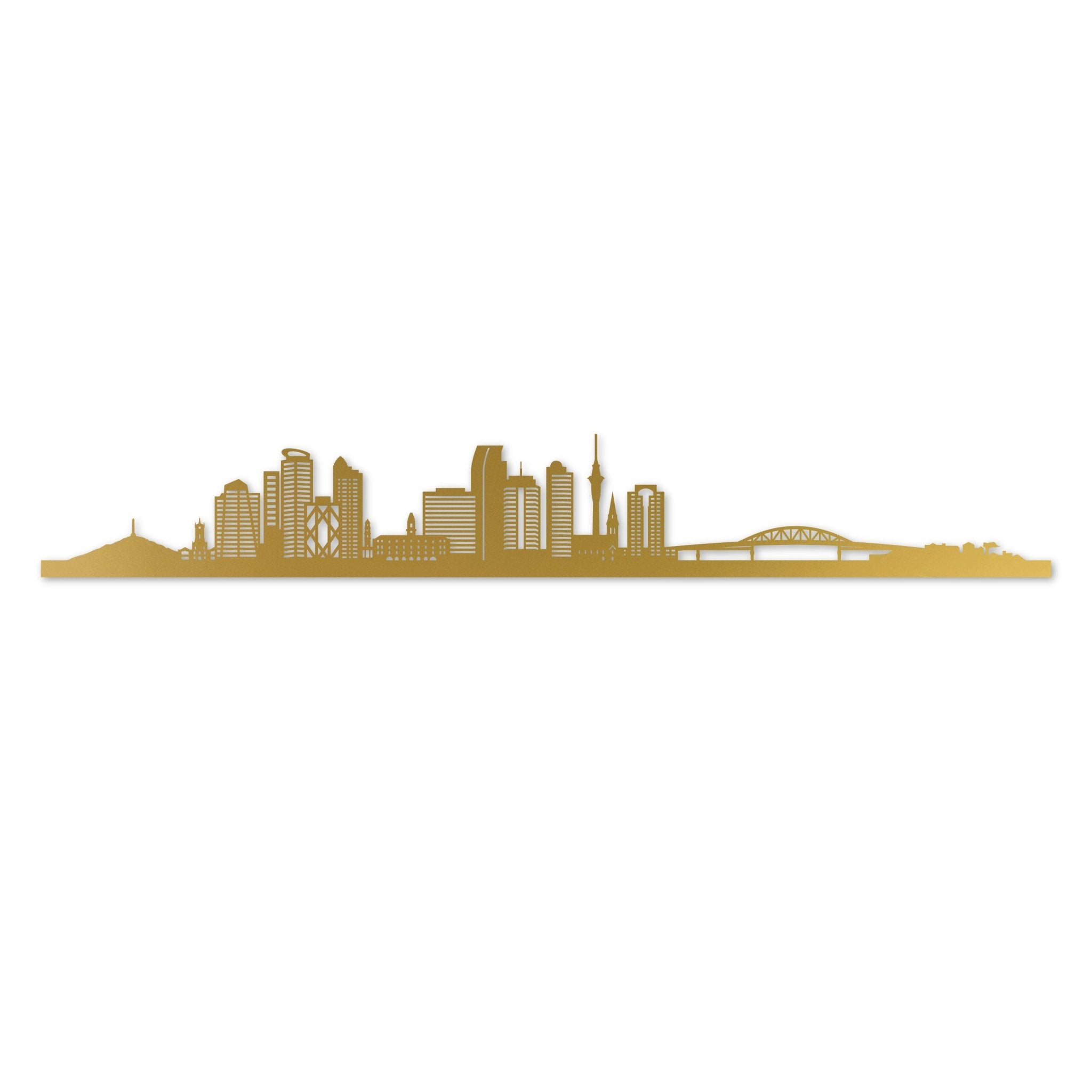 Auckland - Siluet City Silhouettes SkylineSGDAUKSGDAUKSmall - 23.6 in - 60 cmGoldNo, thank you