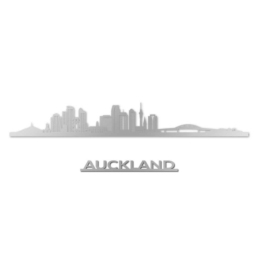 Auckland - Siluet City Silhouettes SkylineSSLAUK - YSSLAUK - YSmall - 23.6 in - 60 cmSilverYes, please