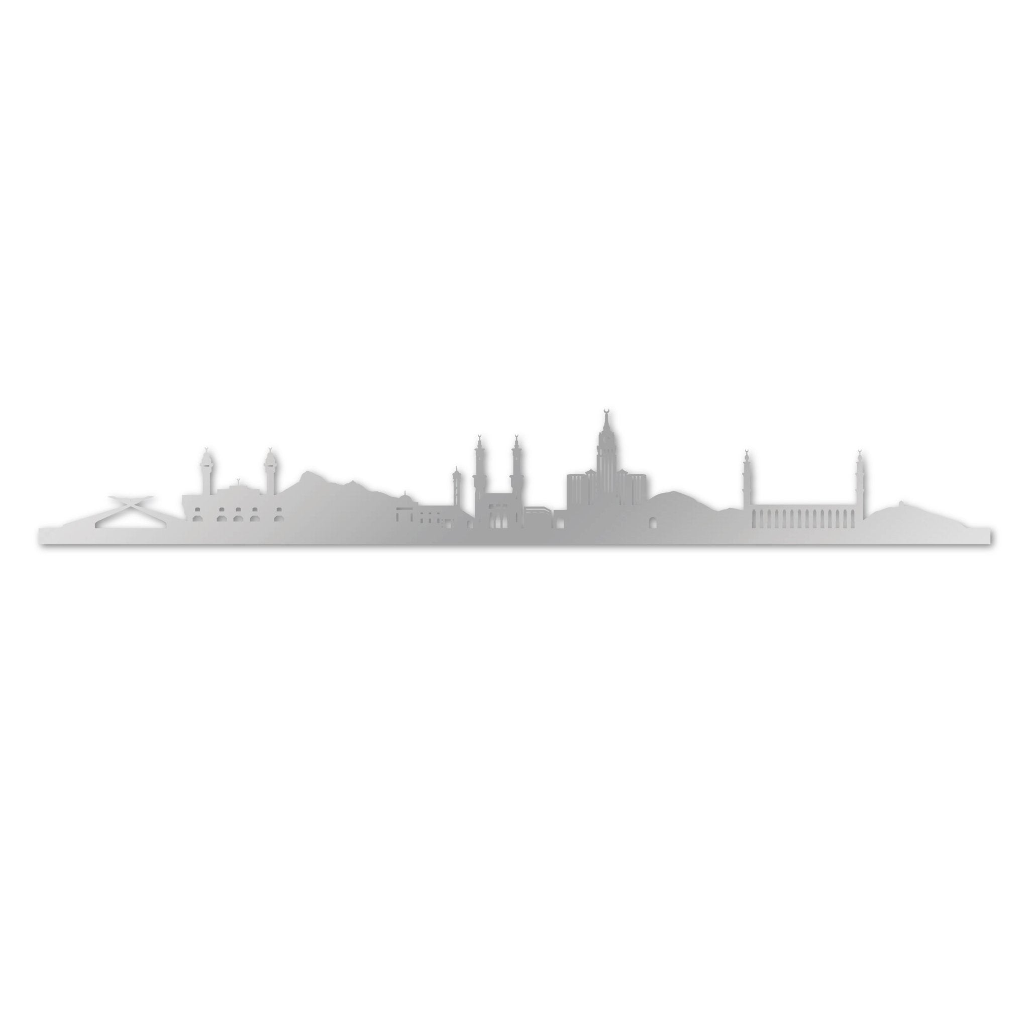 Mecca Silver - Siluet City SilhouettesSkylineSSL - MECCASSL - MECCASmallno - thank - you