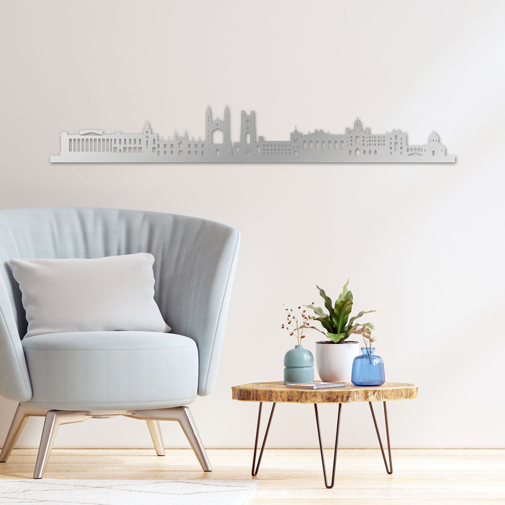  Skyline, Laser-cut in  Acrylic, on a White Background