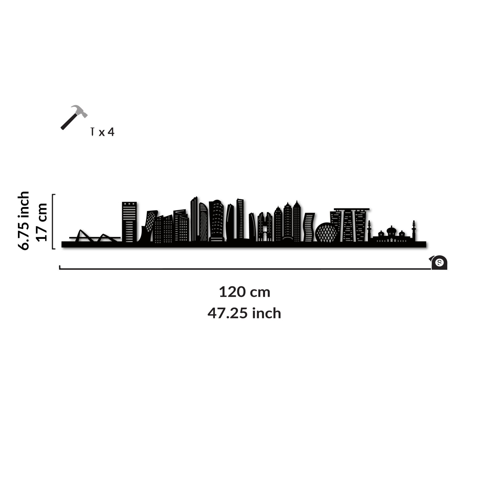 Abu Dhabi - Siluet City SilhouettesSkylineSMB-ABU DHABISMB-ABU DHABISmallNo Thank You