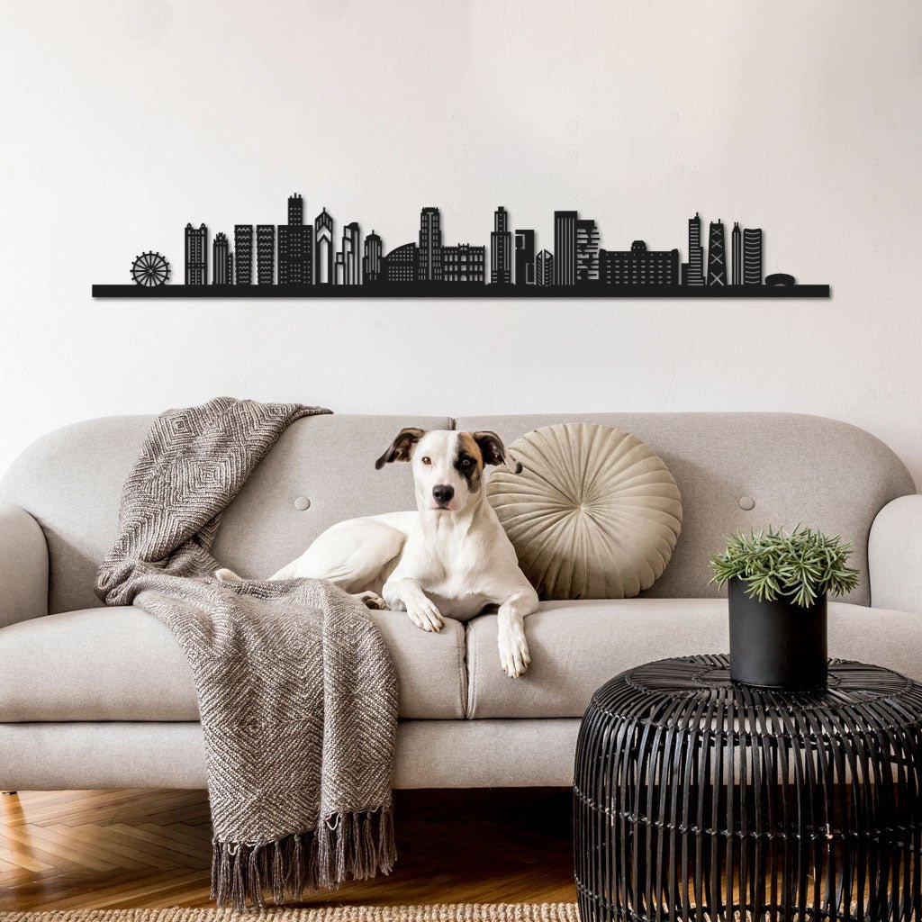 Chicago - Siluet City Silhouettes SkylineSMBCHISMBCHISmall - 23.6 in - 60 cmBlackNo, thank you